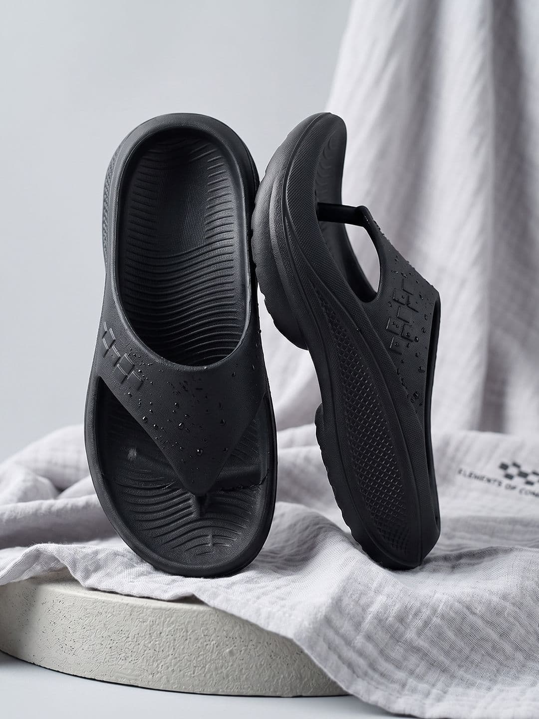 The Roadster Lifestyle Co Men Solid Casual Thong Flip-Flops - view 1