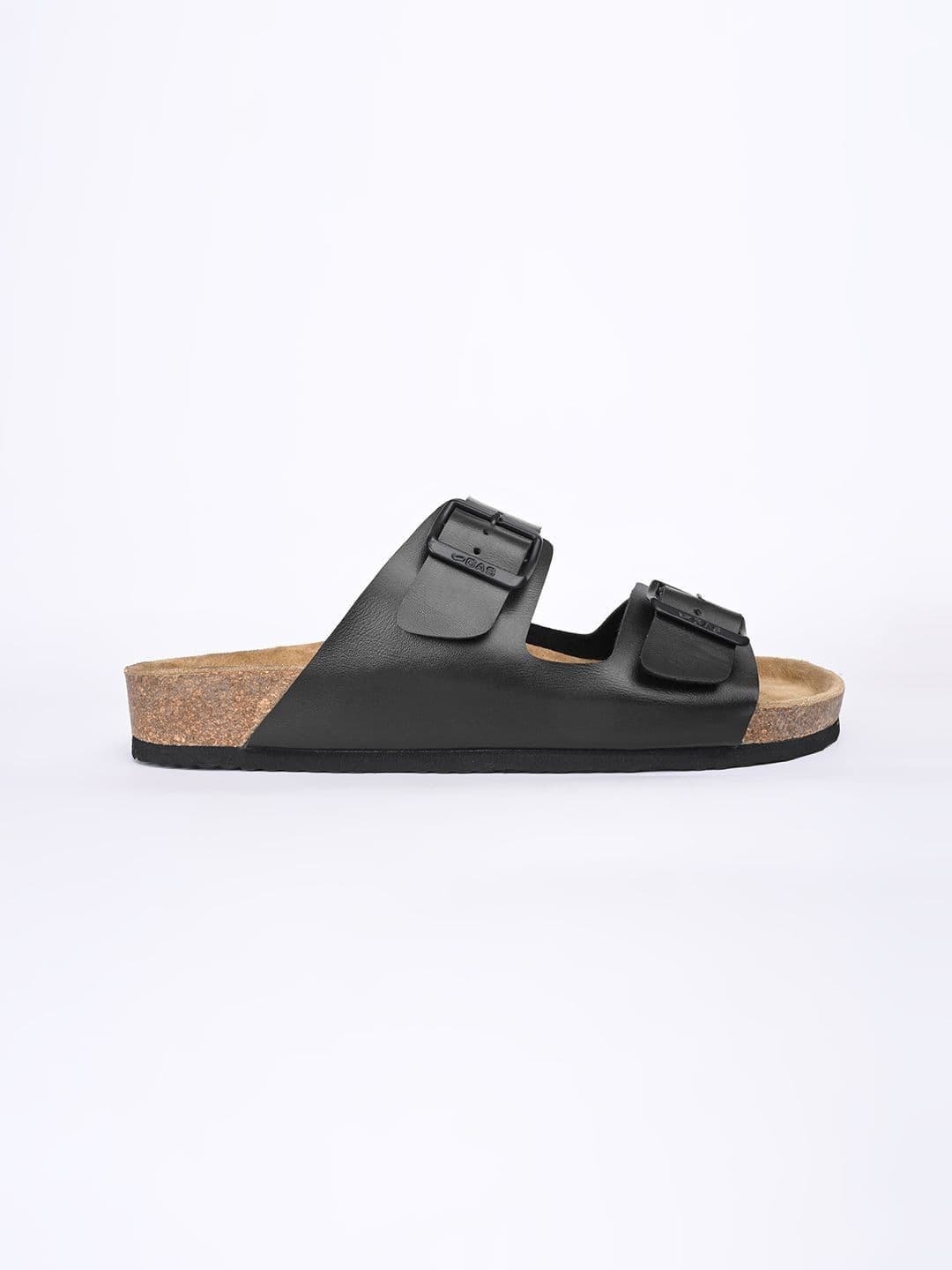 GAS Men Virtuoso Black Sandals - view 1