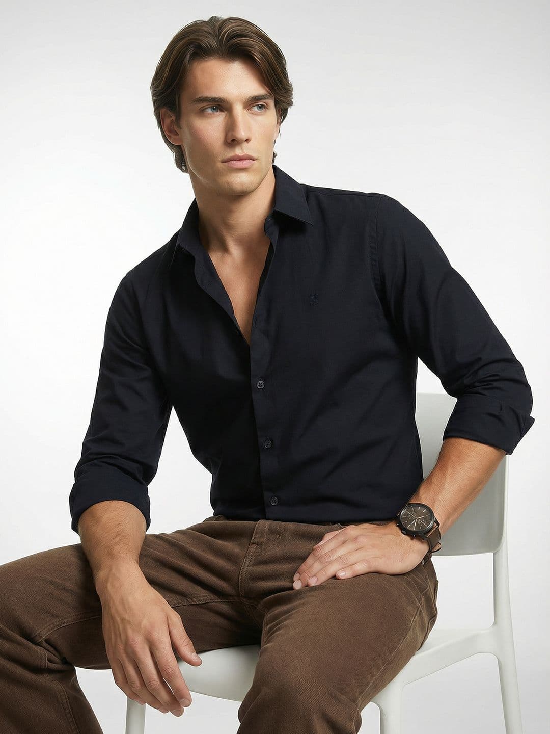 French Connection Spread Collar Casual Shirt - view 1