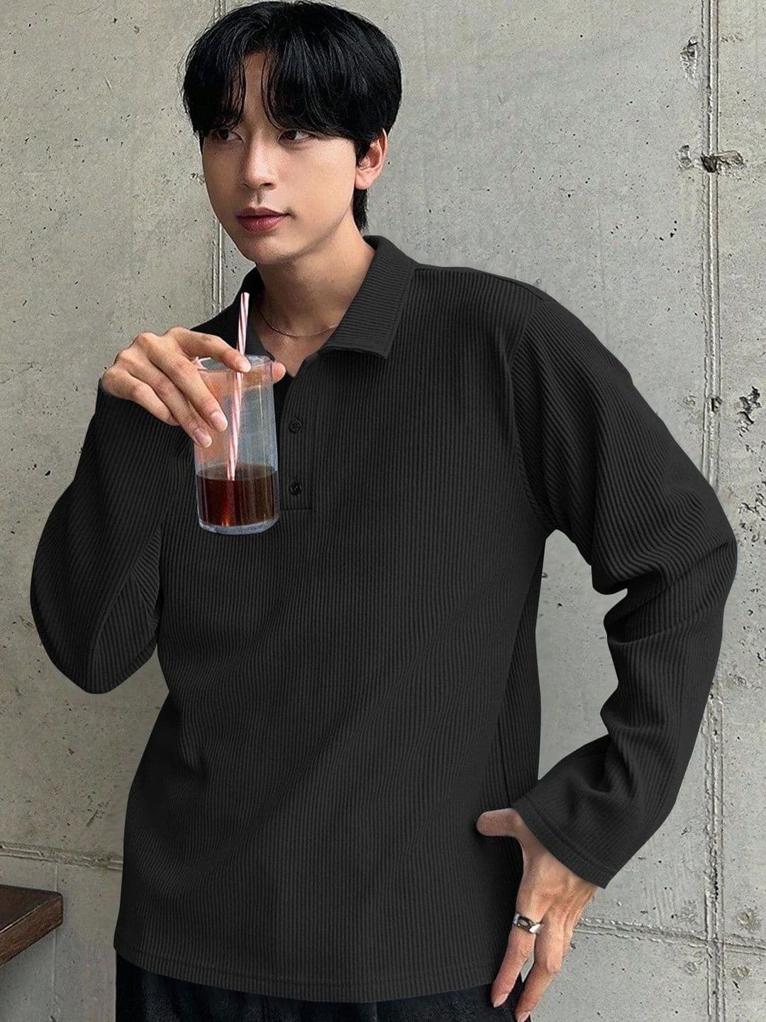 SZN Men Polo Collar T-shirt - view 1