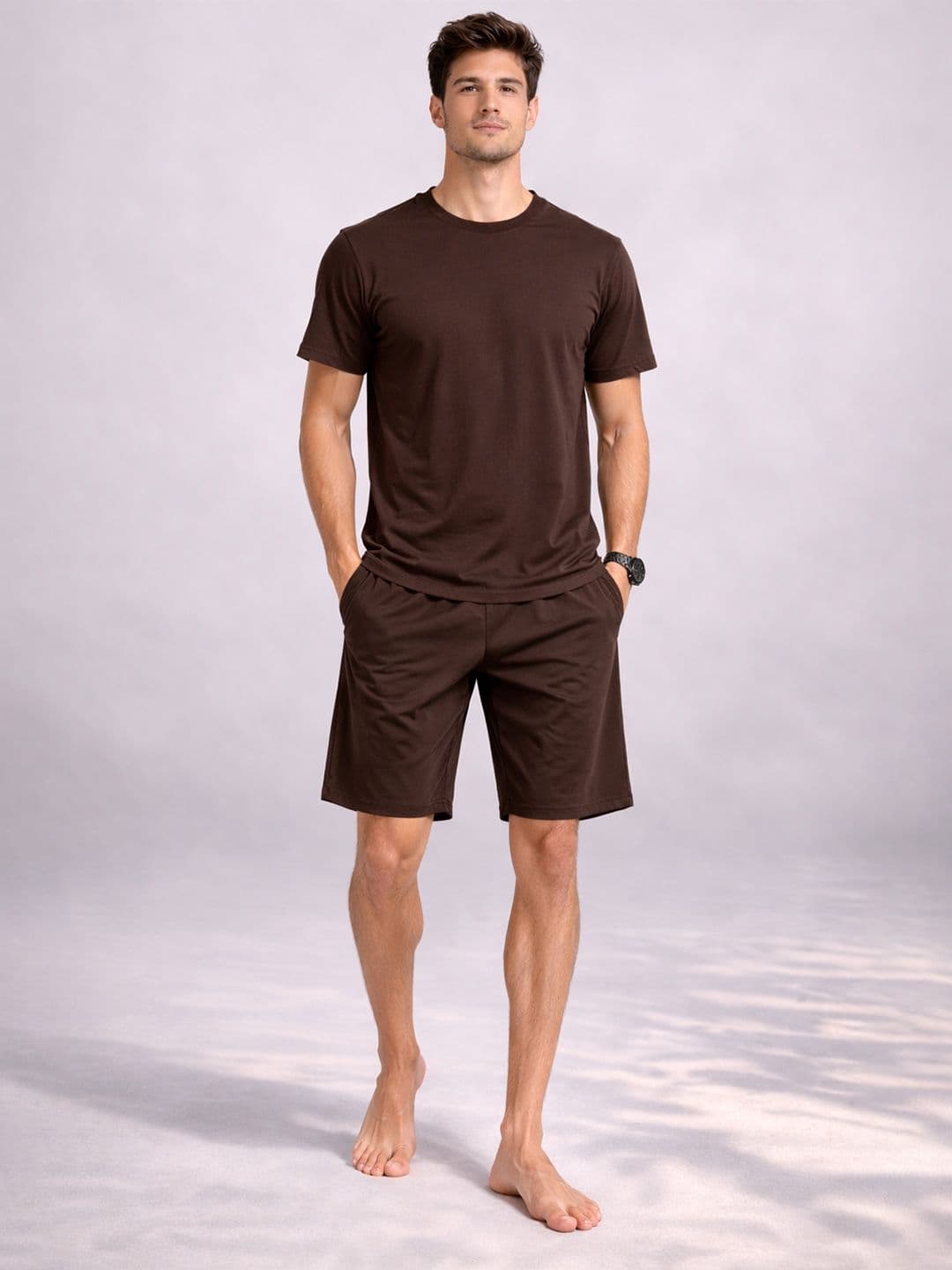 Raxedo Round Neck Short Sleeves Swim Set - view 1