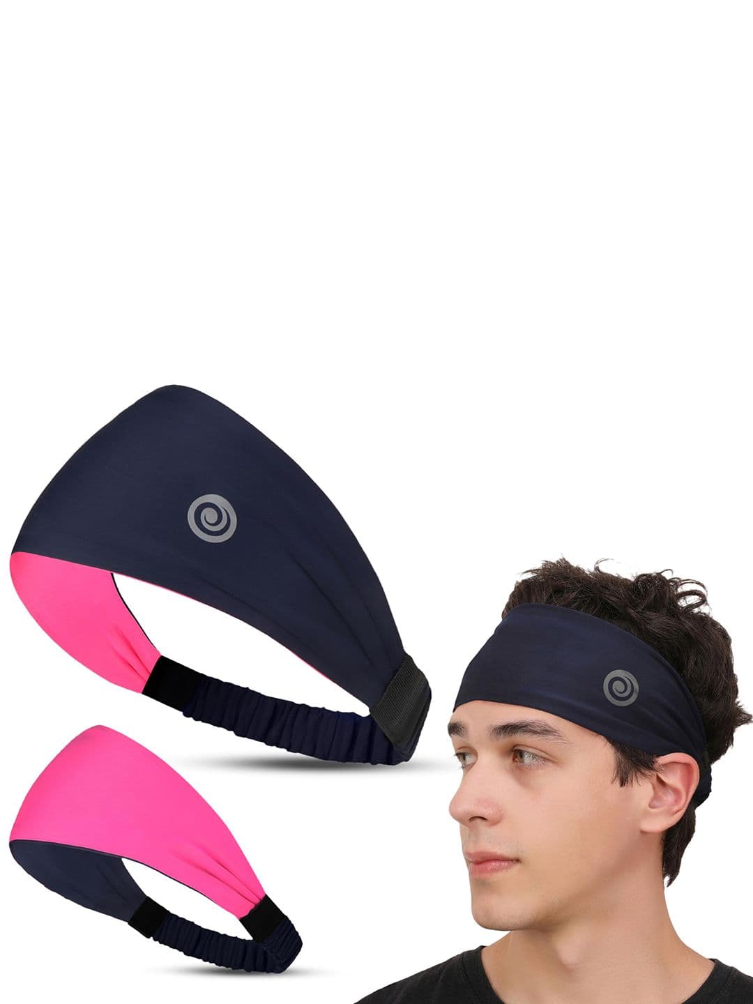 Athmonk Unisex Lycra Multipurpose Reversible Headband - view 1