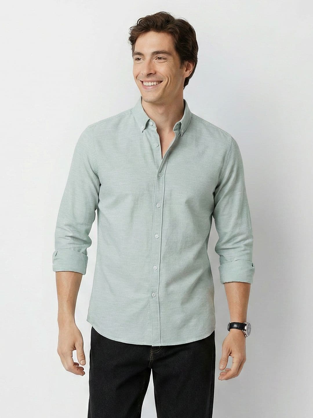 Mast & Harbour Button-Down Collar Casual Shirt - view 1
