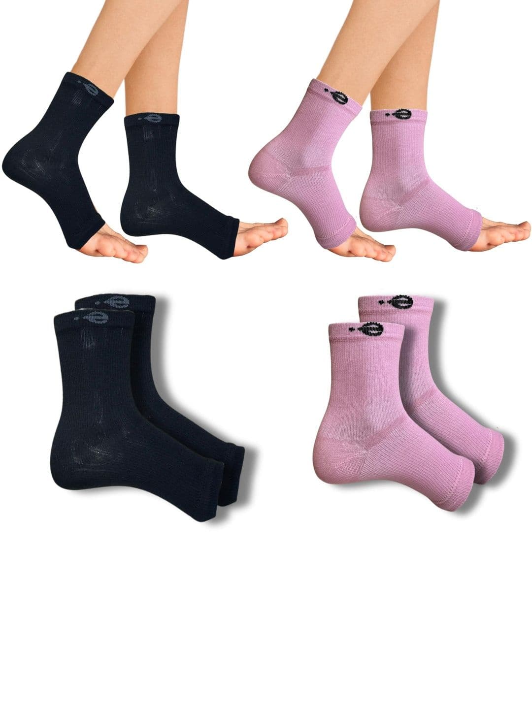 ECO SYNC Men Pack of 4 Cotton Ankle Length Socks - view 1