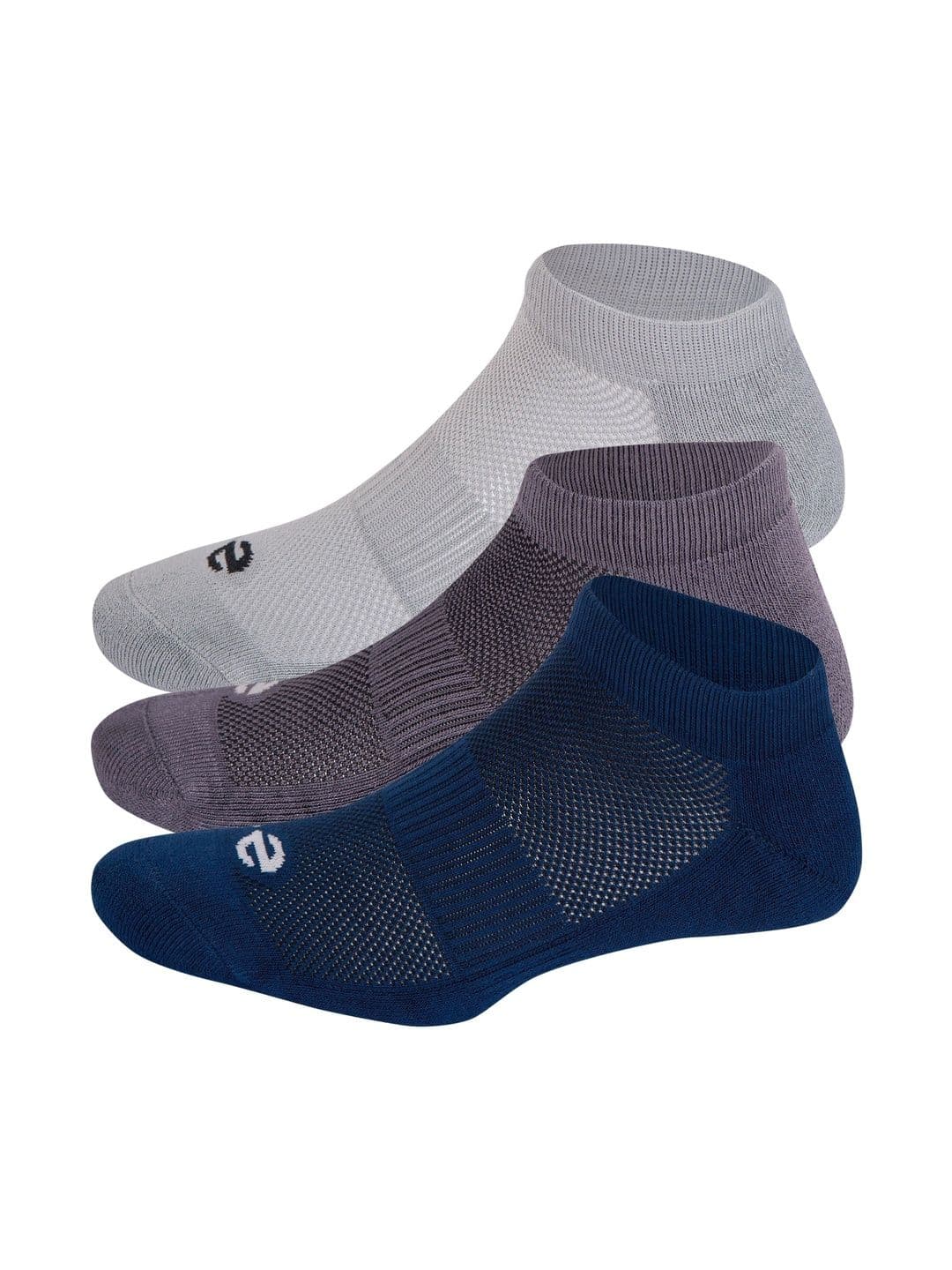 ECO SYNC Men Pack of 6 Patterned Ankle Length Socks - view 1