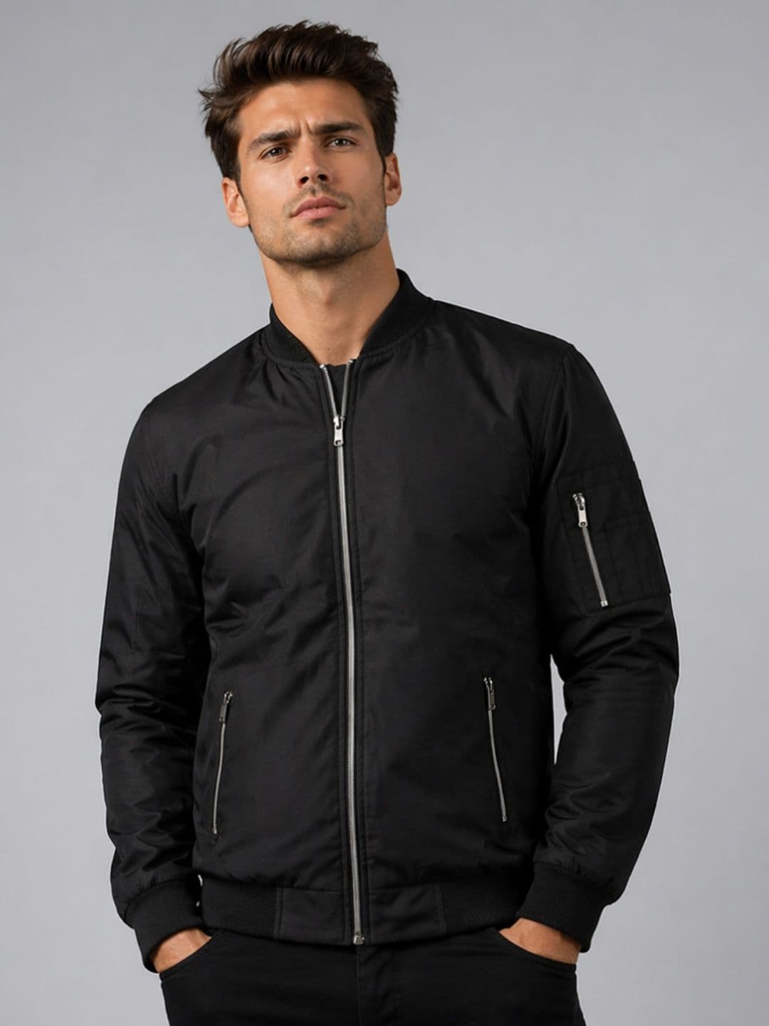 CARABA Men Windcheater Bomber Jacket - view 1