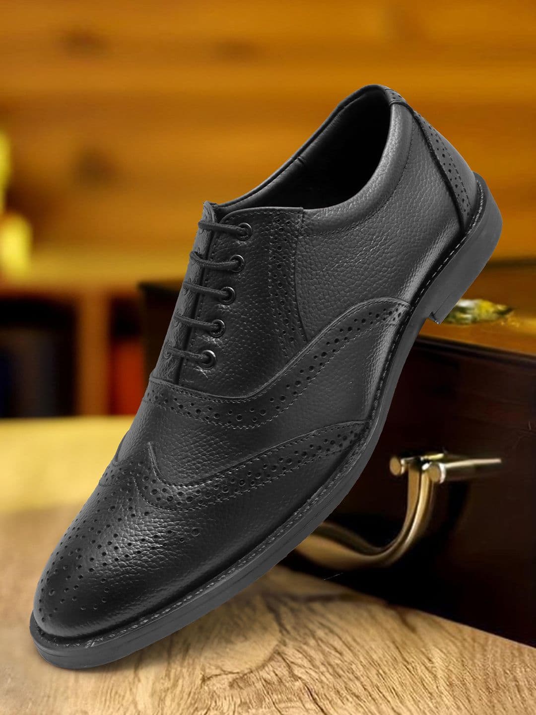 INVICTUS Men Leather Formal Derbys - view 1