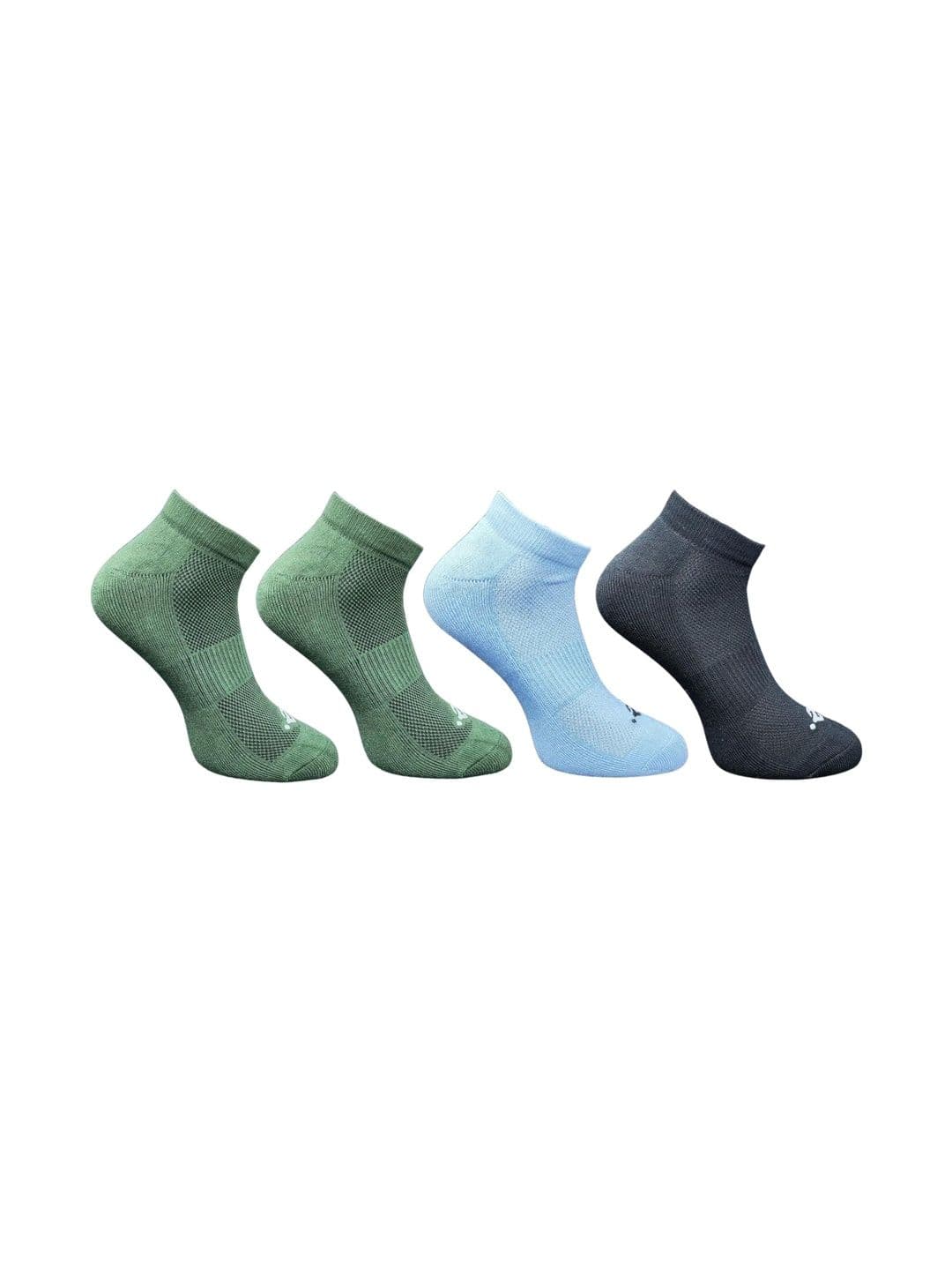 ECO SYNC Men Pack of 8 Patterned Ankle Length Socks - view 1