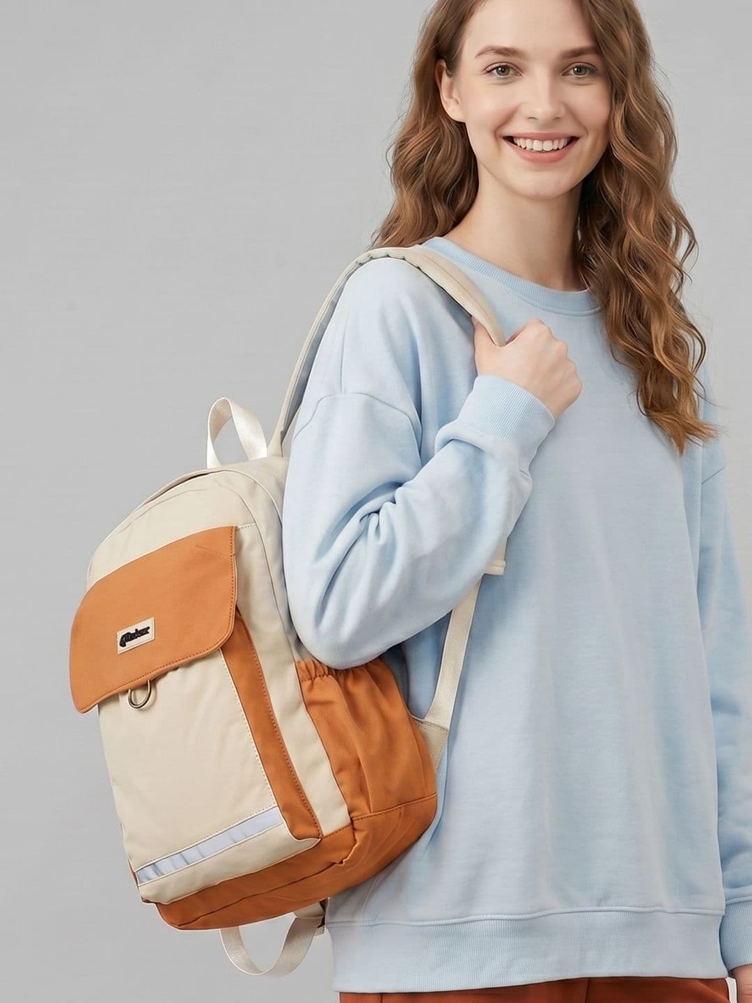 glitchez Women Colourblocked Laptop Backpack - view 1