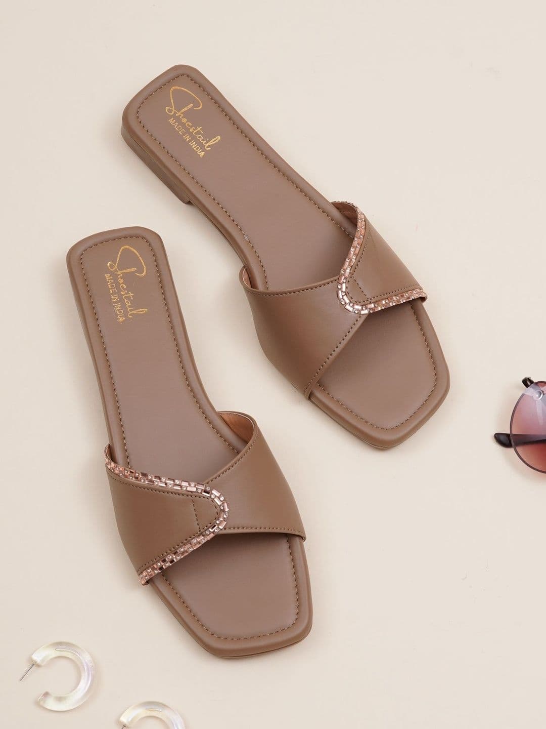 Shoestail Women Open Toe Flats - view 1