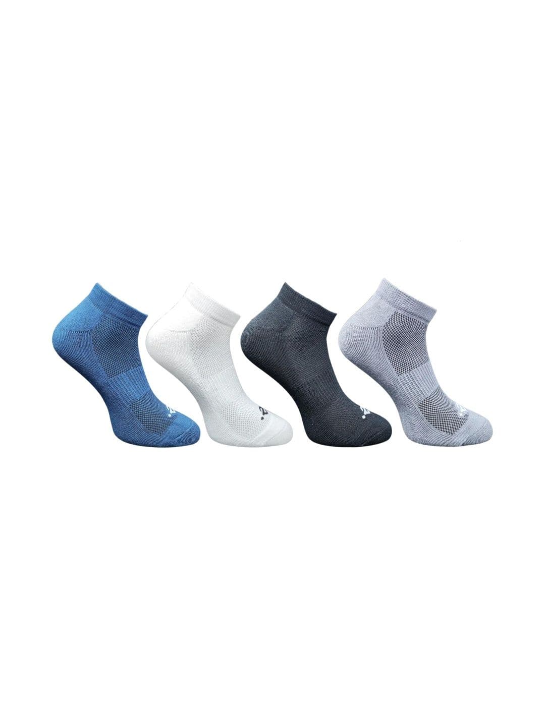 ECO SYNC Men Pack of 8 Patterned Ankle Length Socks - view 1