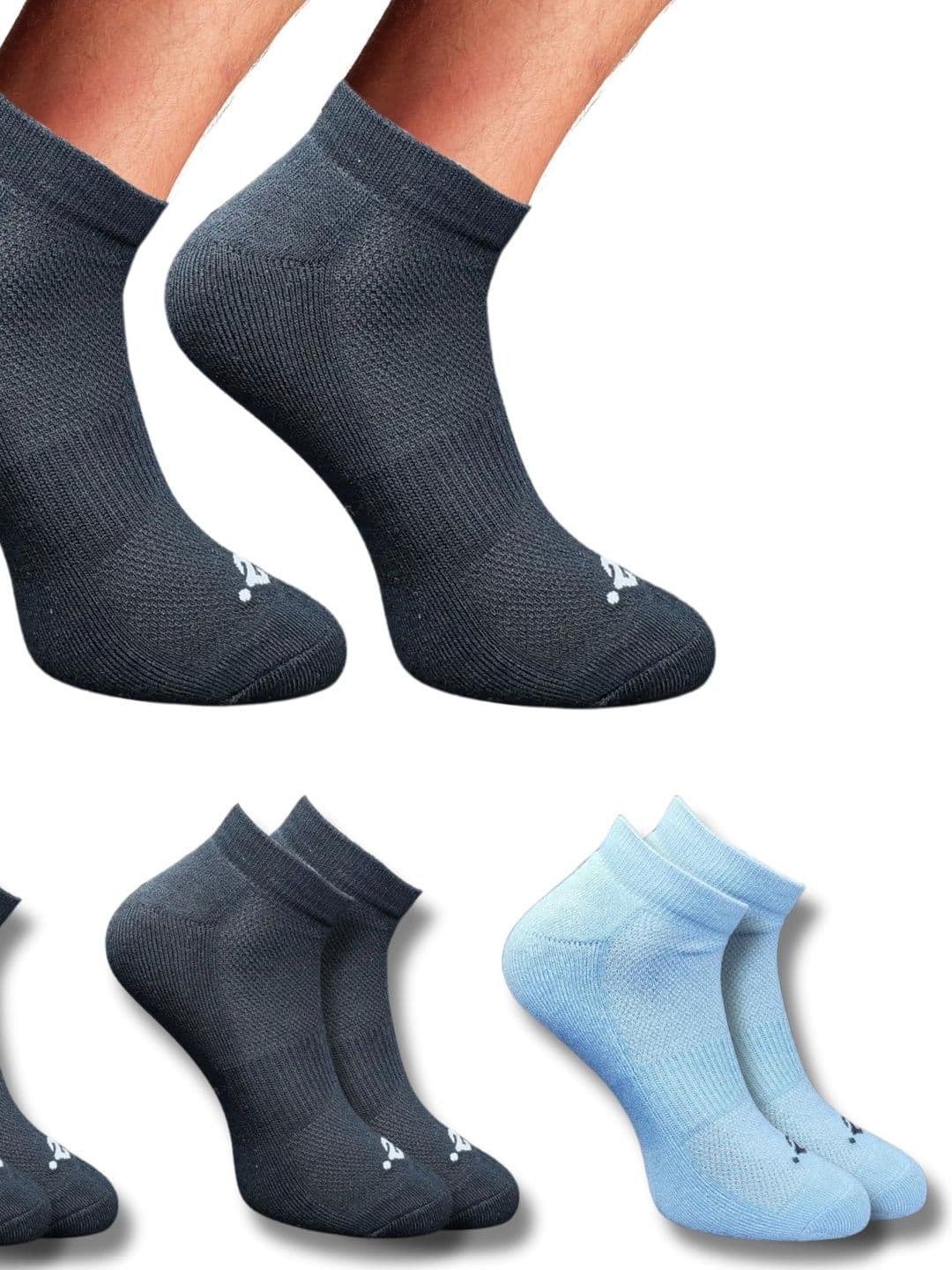 ECO SYNC Men Pack of 6 Ankle Length Socks - view 1