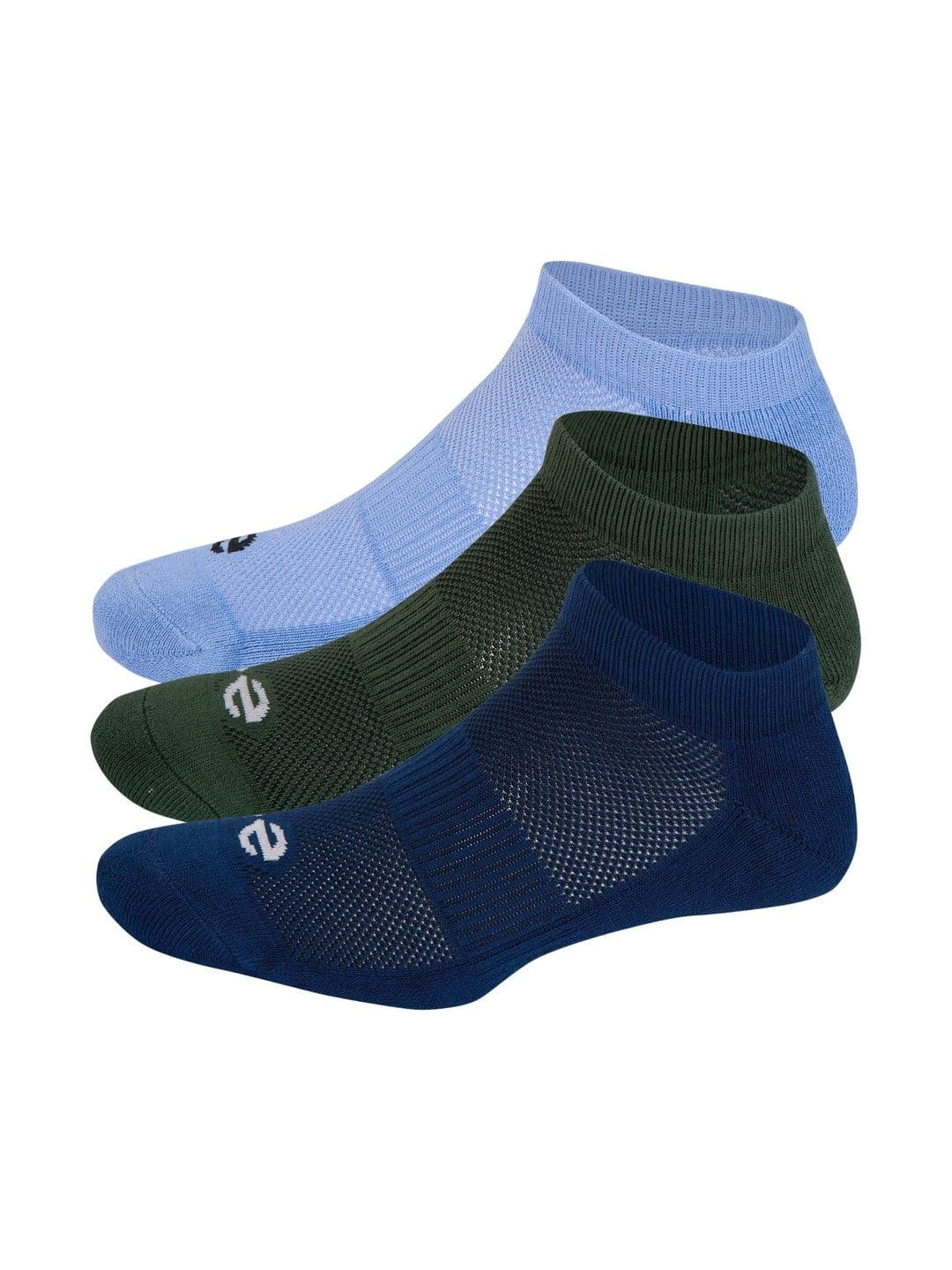 ECO SYNC Men Pack of 6 Patterned Ankle Length Socks - view 1