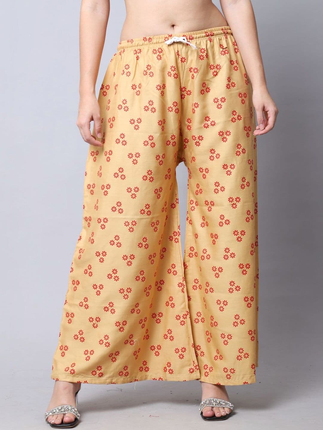 KALINI Women Floral Printed Ethnic Palazzos - view 1