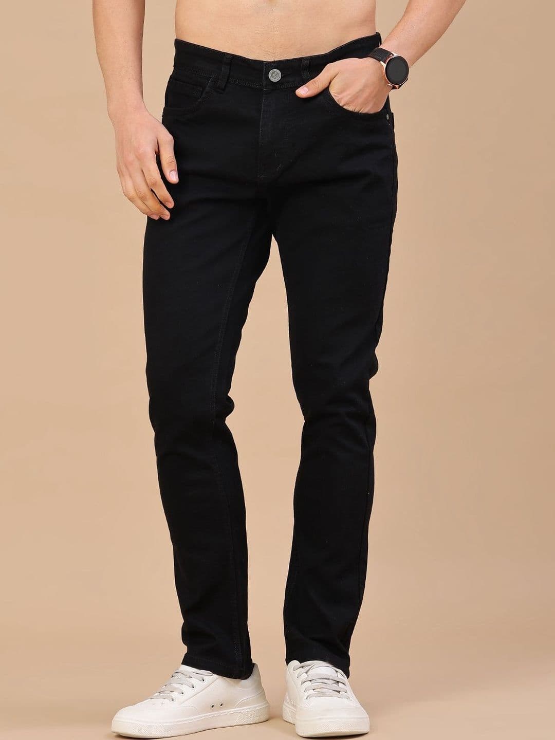 V-Mart Men Slim Fit Mid-Rise Stretchable Jeans - view 1