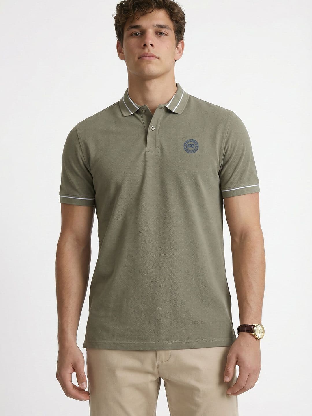 Peter England Polo Collar T-shirt - view 1