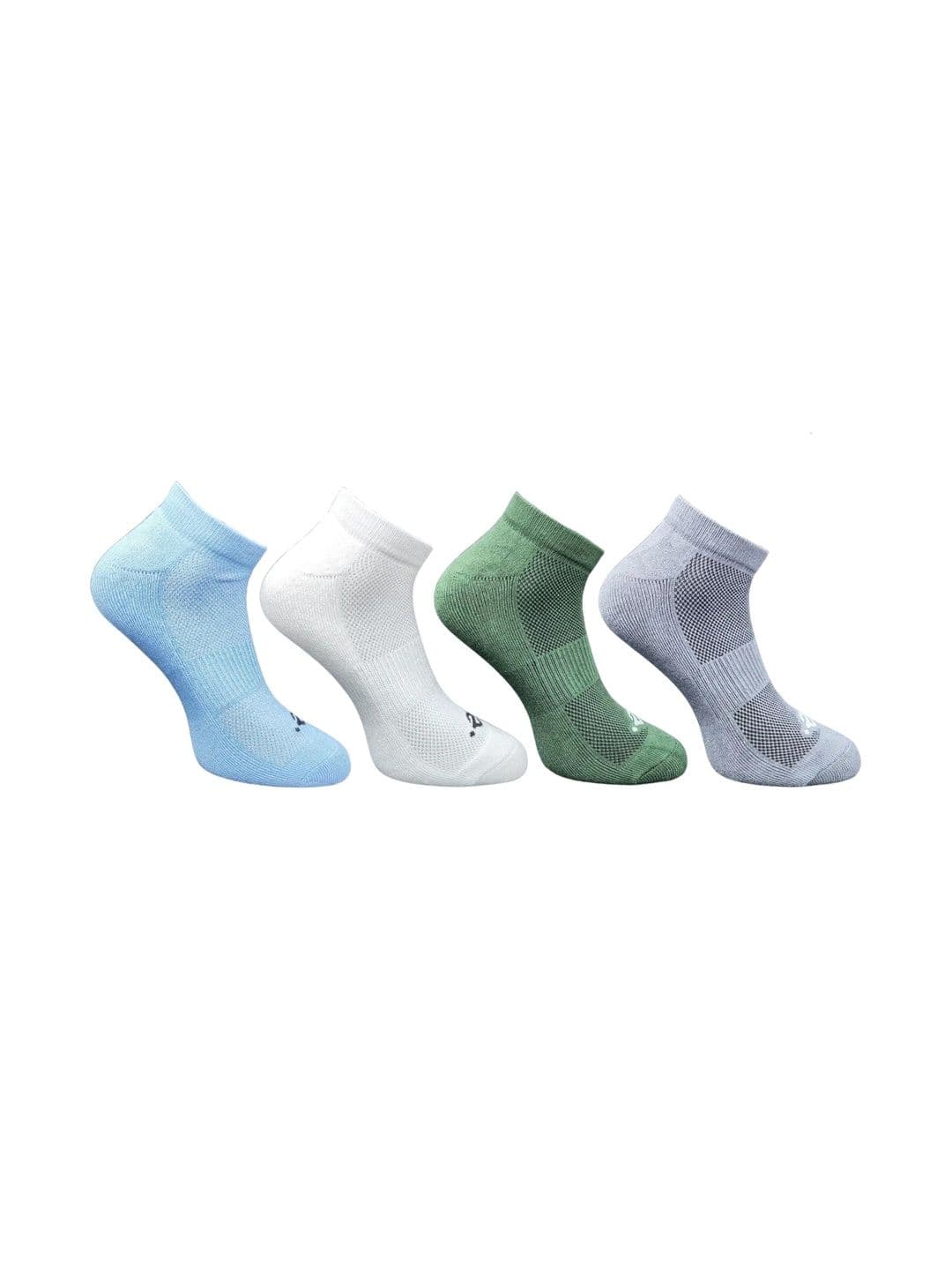 ECO SYNC Men Pack of 8 Patterned Ankle Length Socks - view 1