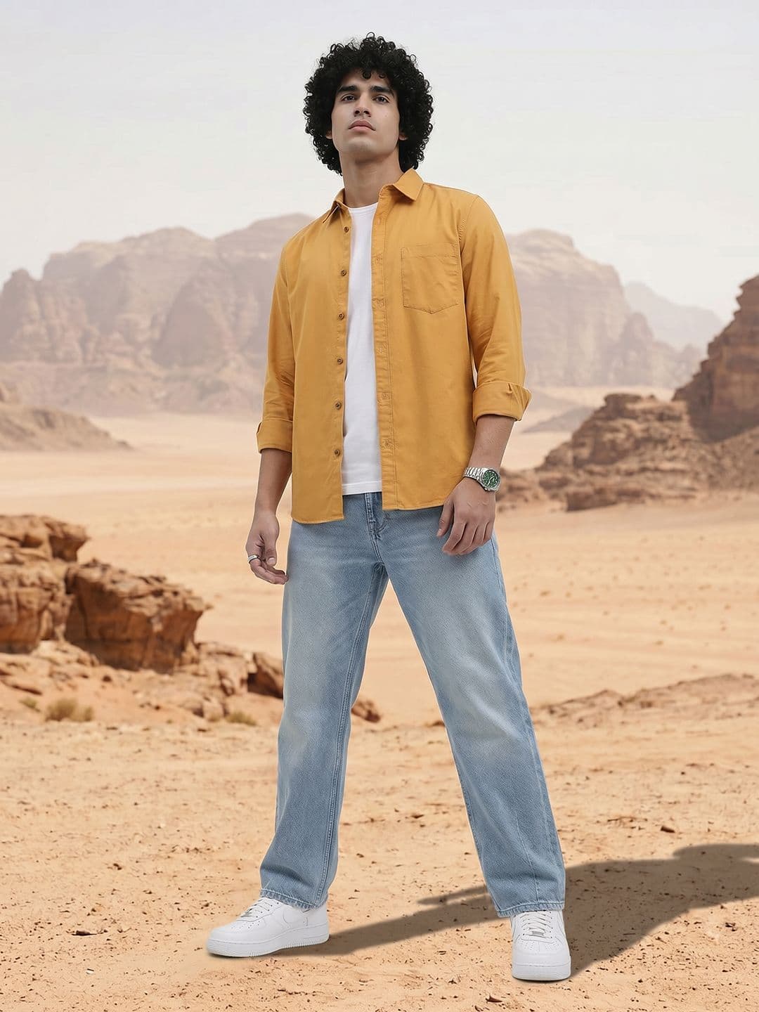 The Roadster Life Co. Spread Collar Casual Shirt - view 1