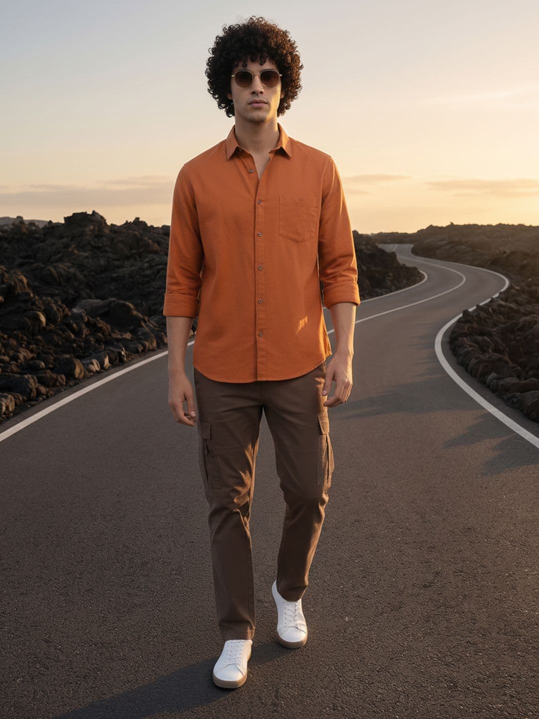 The Roadster Life Co. Spread Collar Casual Shirt - view 1