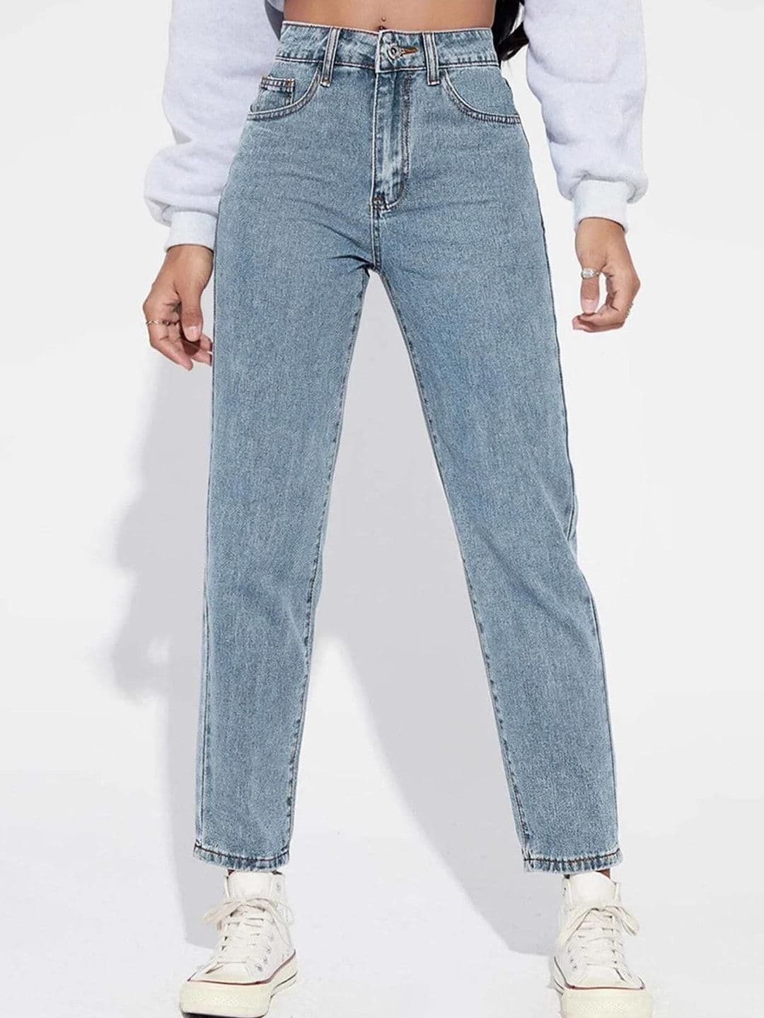 Stylecast X Kotty Women Regular Fit High-Rise Light Fade Jeans - view 1