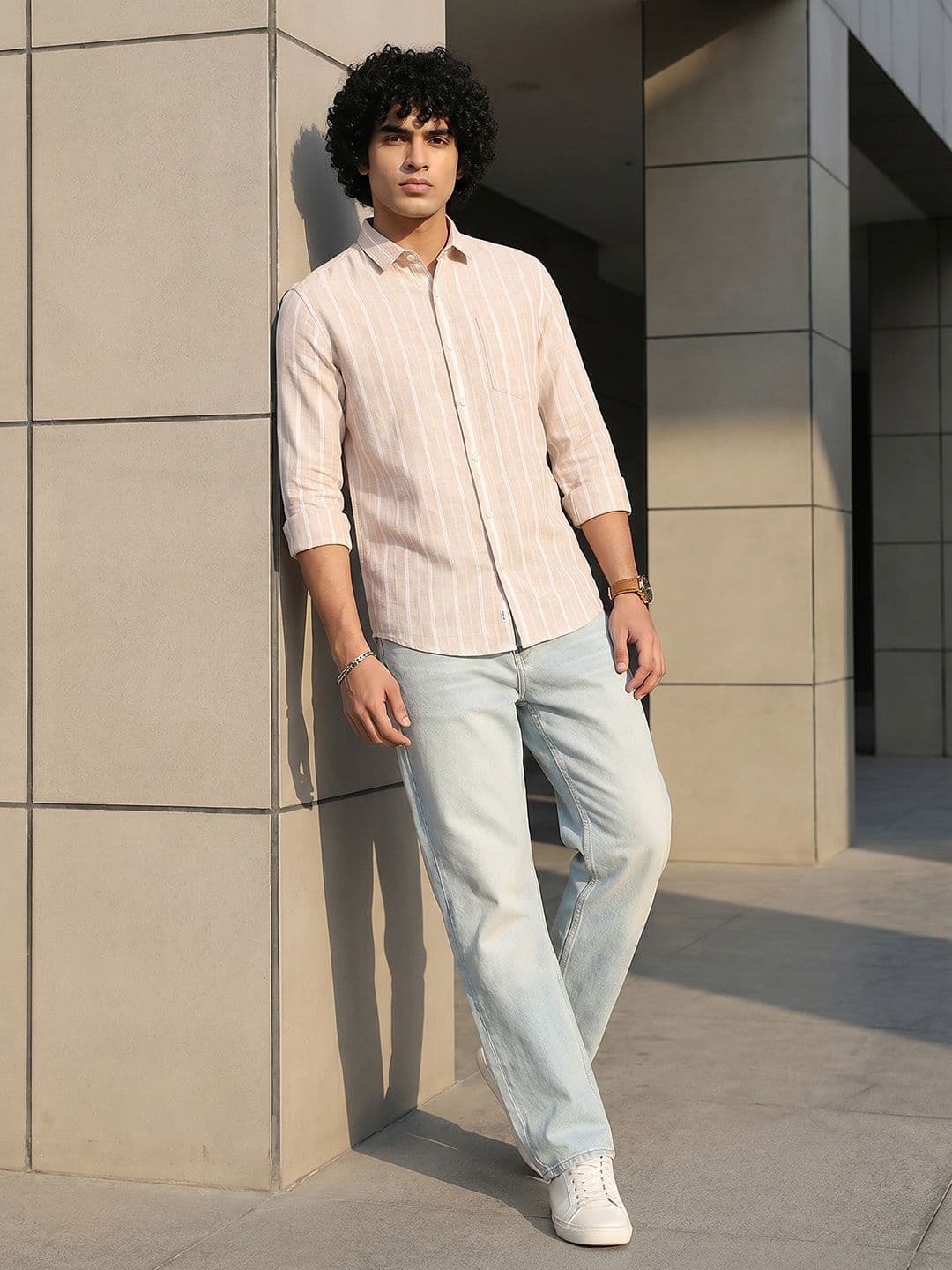 The Roadster Life Co. Striped Casual Shirt - view 1