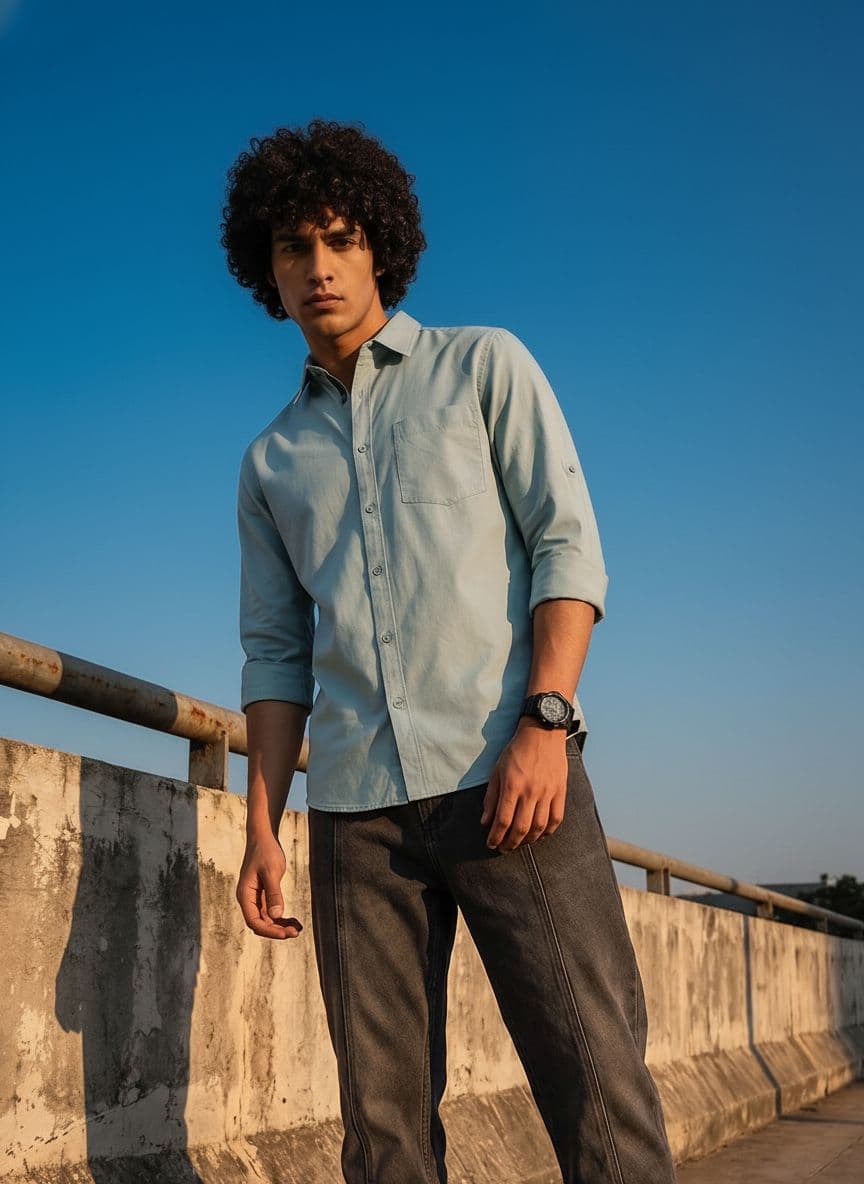 The Roadster Life Co. Pure Cotton Casual Shirt - view 1