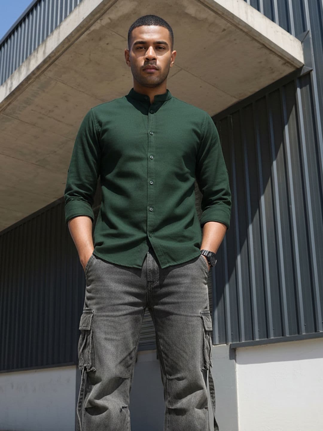 The Roadster Life Co. Pure Cotton Casual Shirt - view 1