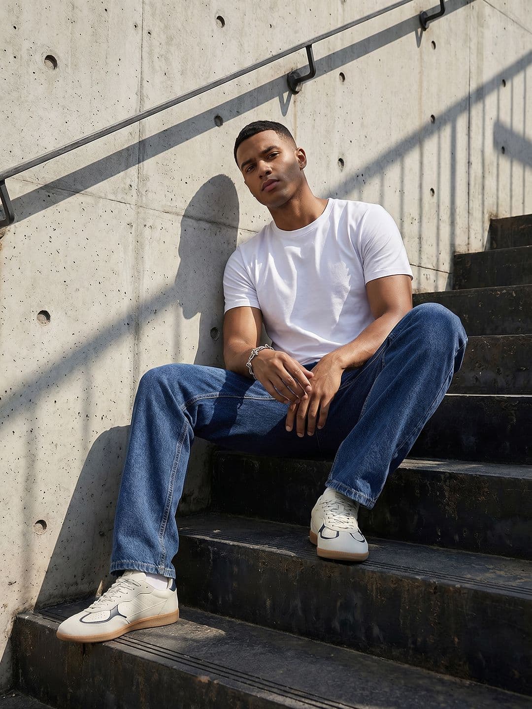The Roadster Life Co. Men Relaxed Fit Pure Cotton Jeans - view 1