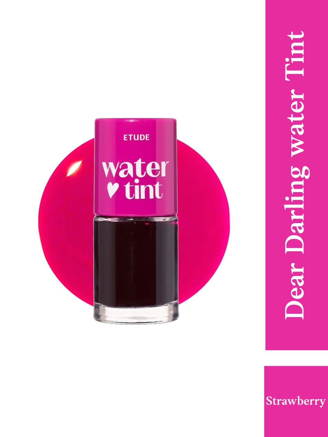 ETUDE Dear Darling Water Gel Lip & Cheek Tint Lipstick 9 g - Strawberry Ade 01 - view 1
