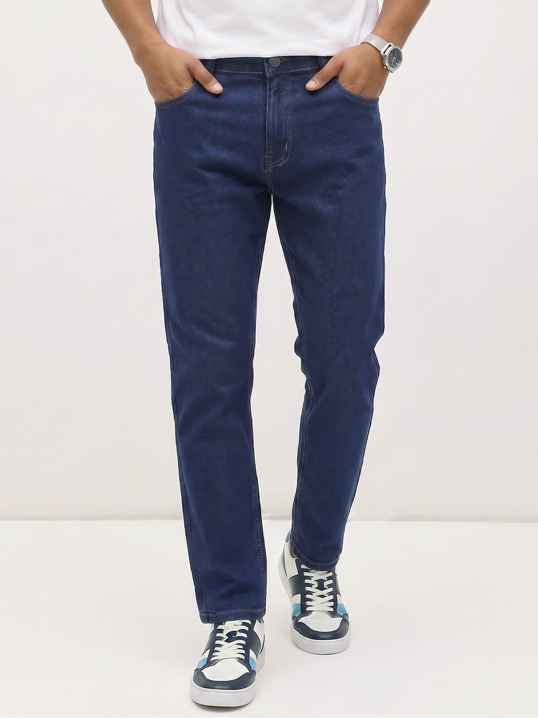 The Roadster Life Co. Men Slim Fit Stretchable Jeans - view 1