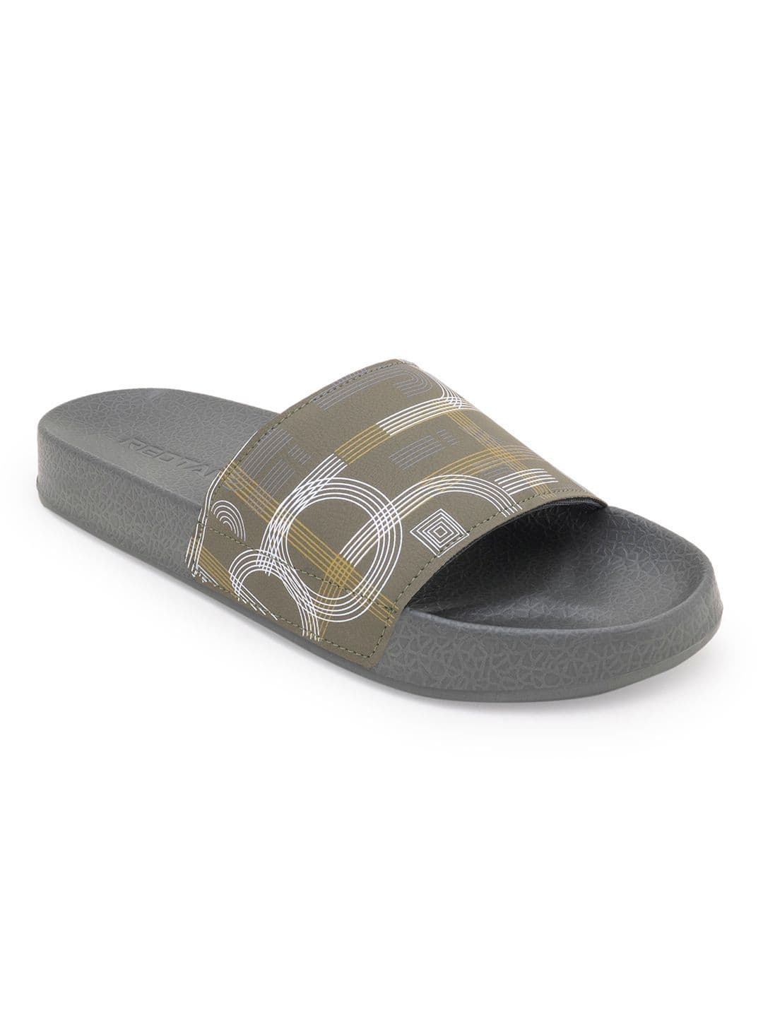 Red Tape Men Printed Sliders - view 1