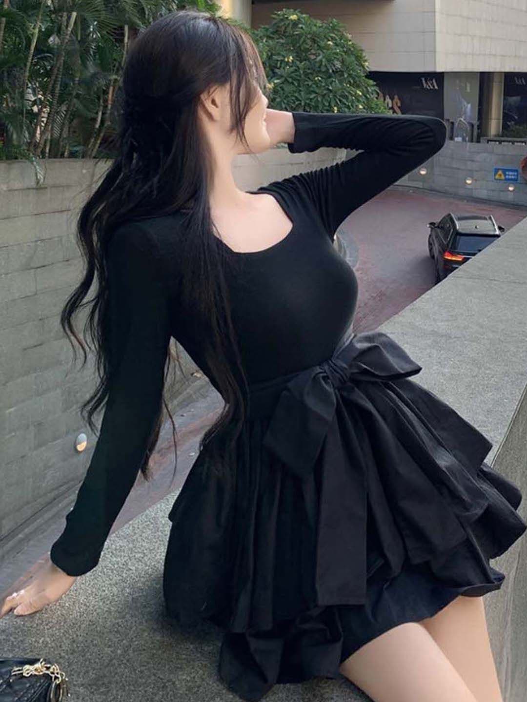 Suo Fit & Flare Mini Dress - view 1