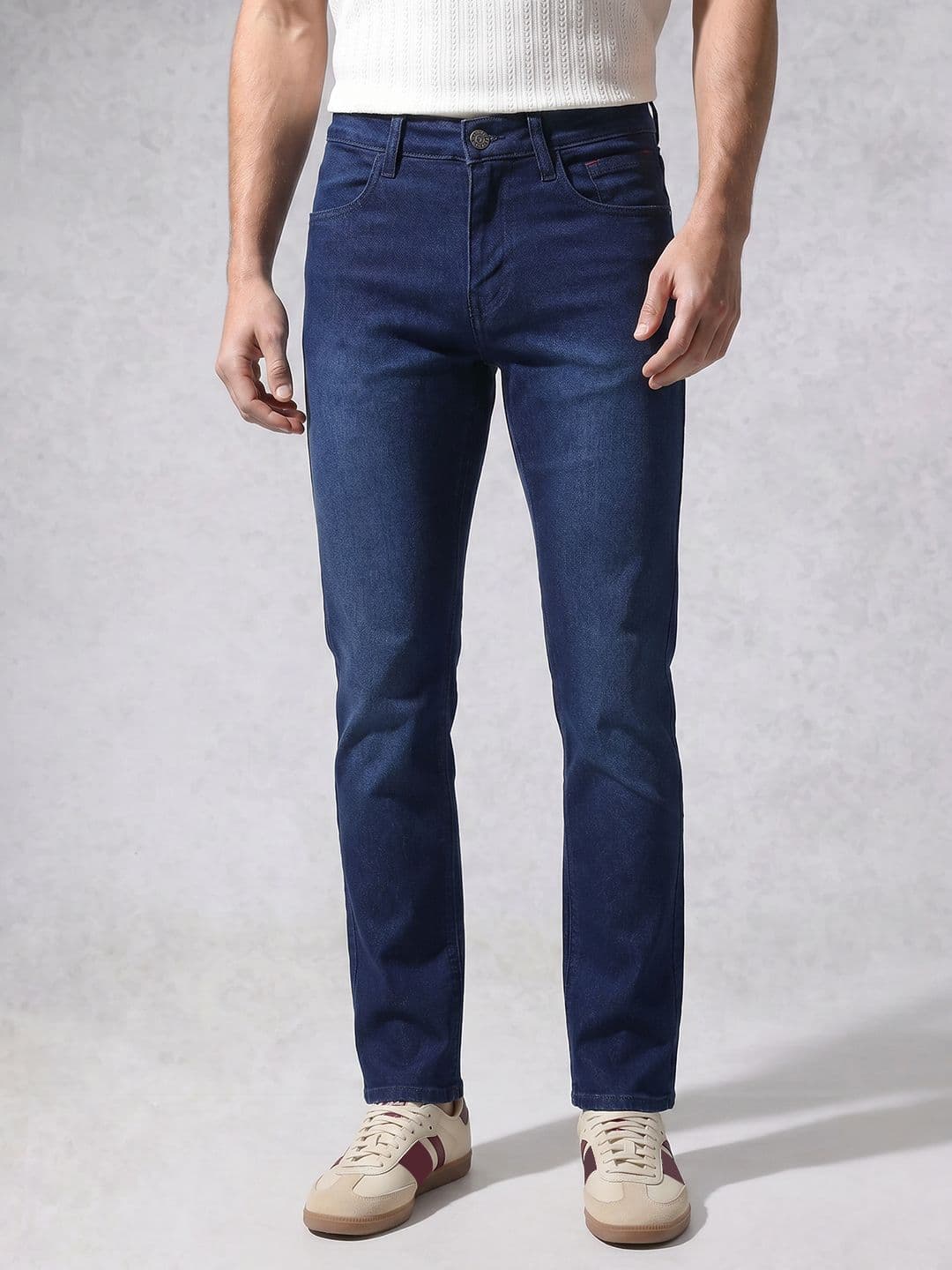 WROGN Men Slim Fit Stretchable Jeans - view 1