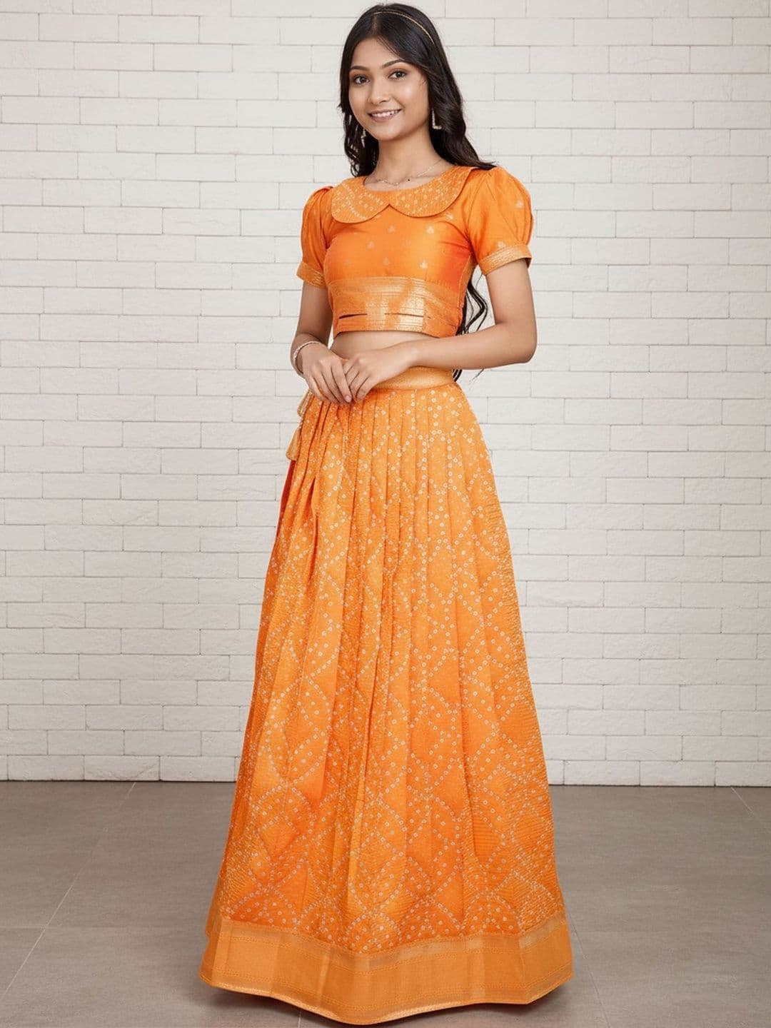 KALANANDI Girls Ready to Wear Lehenga & - view 1