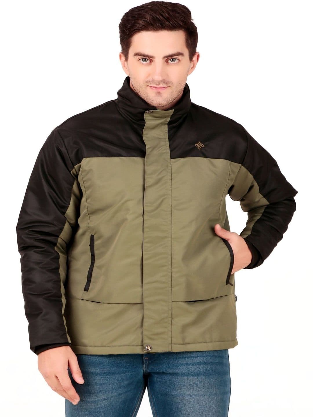 NU-9 Men Colourblocked Puffer Jacket - view 1