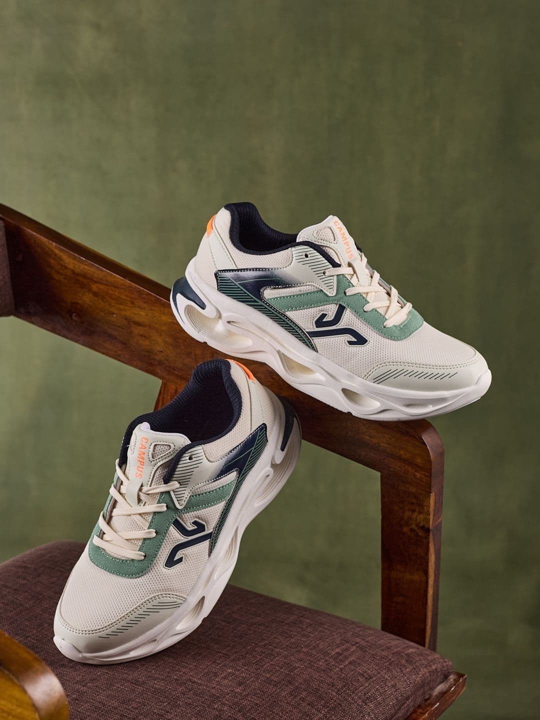 Campus FEROX Men Mesh Running Non-Marking Shoes - view 1