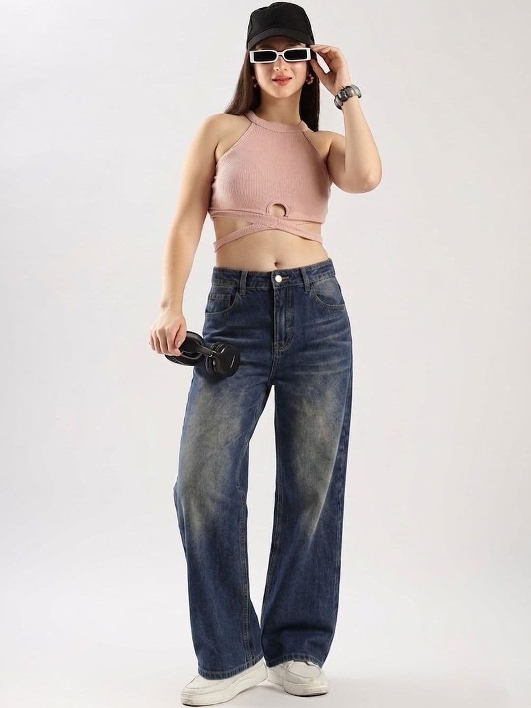 zayla Women Jean Flared High-Rise Light Fade Jeans - view 1