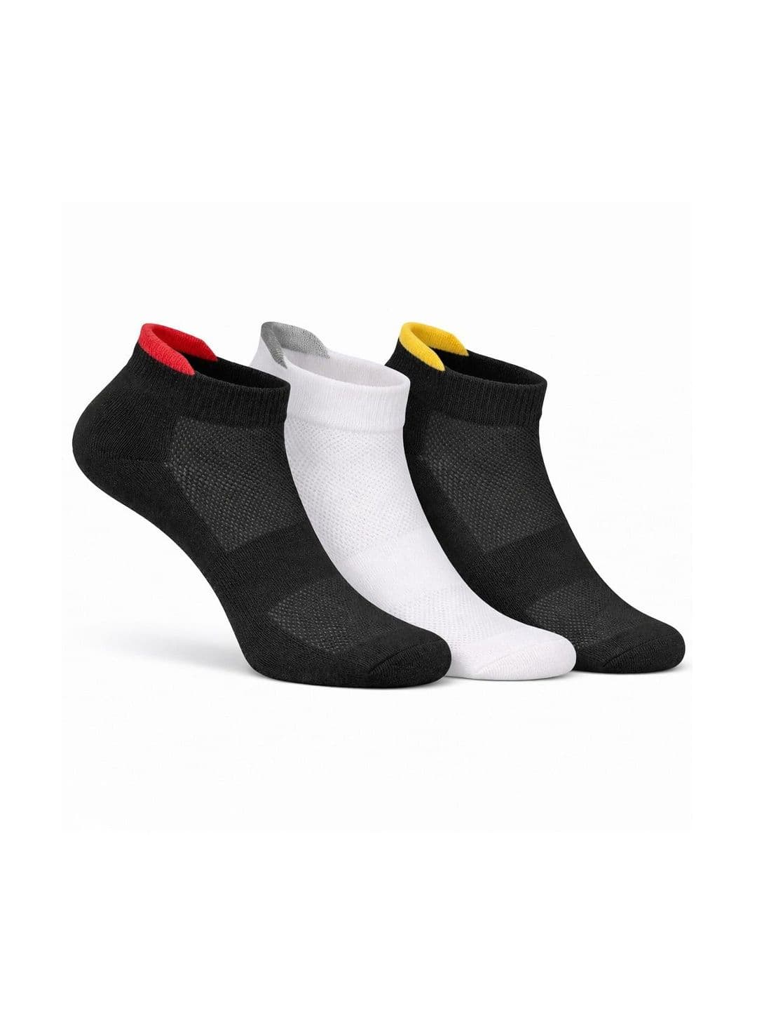 USOXO Unisex Pack of 3 Patterned Ankle Length Socks - view 1