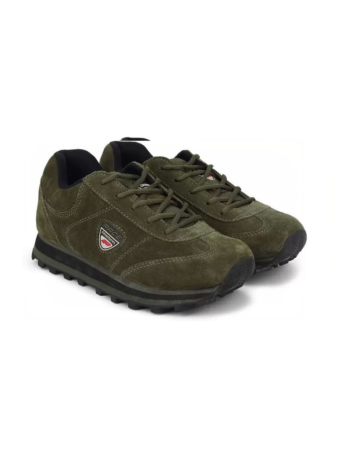 Lakhani Shoes Men Suede Trekking Shoes - view 1