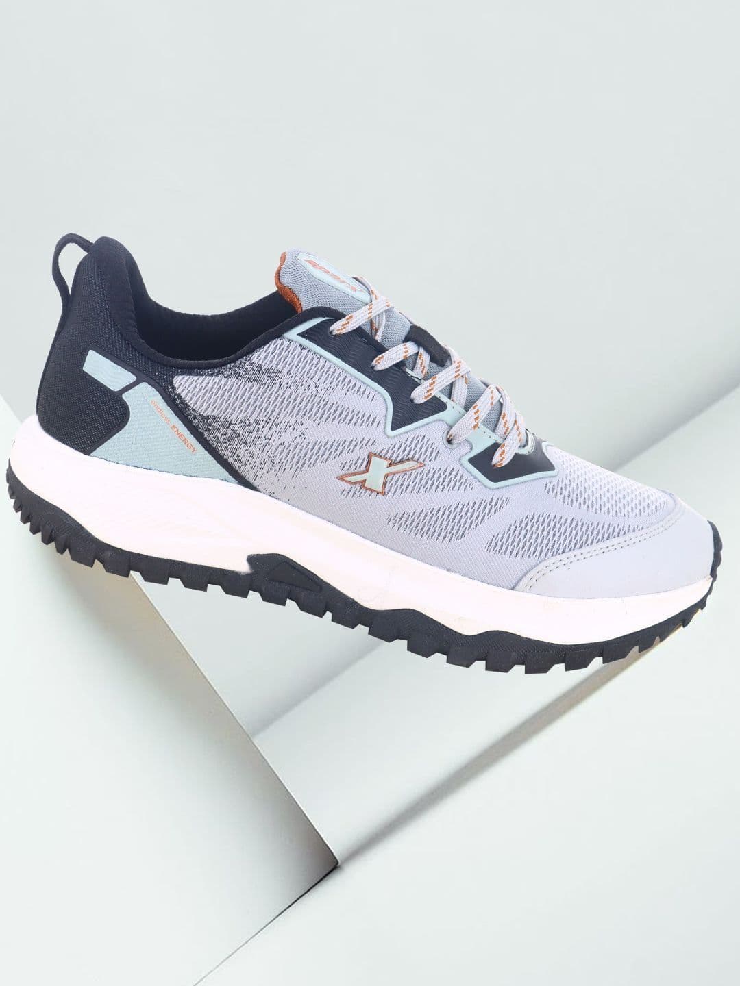 Sparx Men Mesh Trekking Non-Marking Shoes - view 1