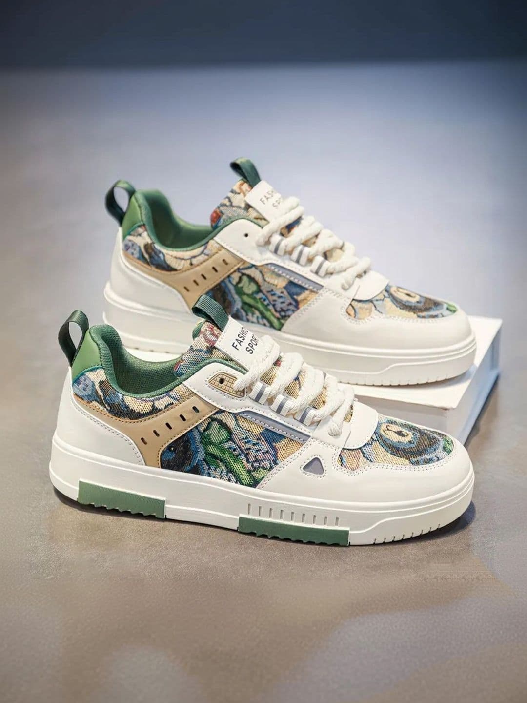 Pocy shoes Men Printed Sneakers - view 1
