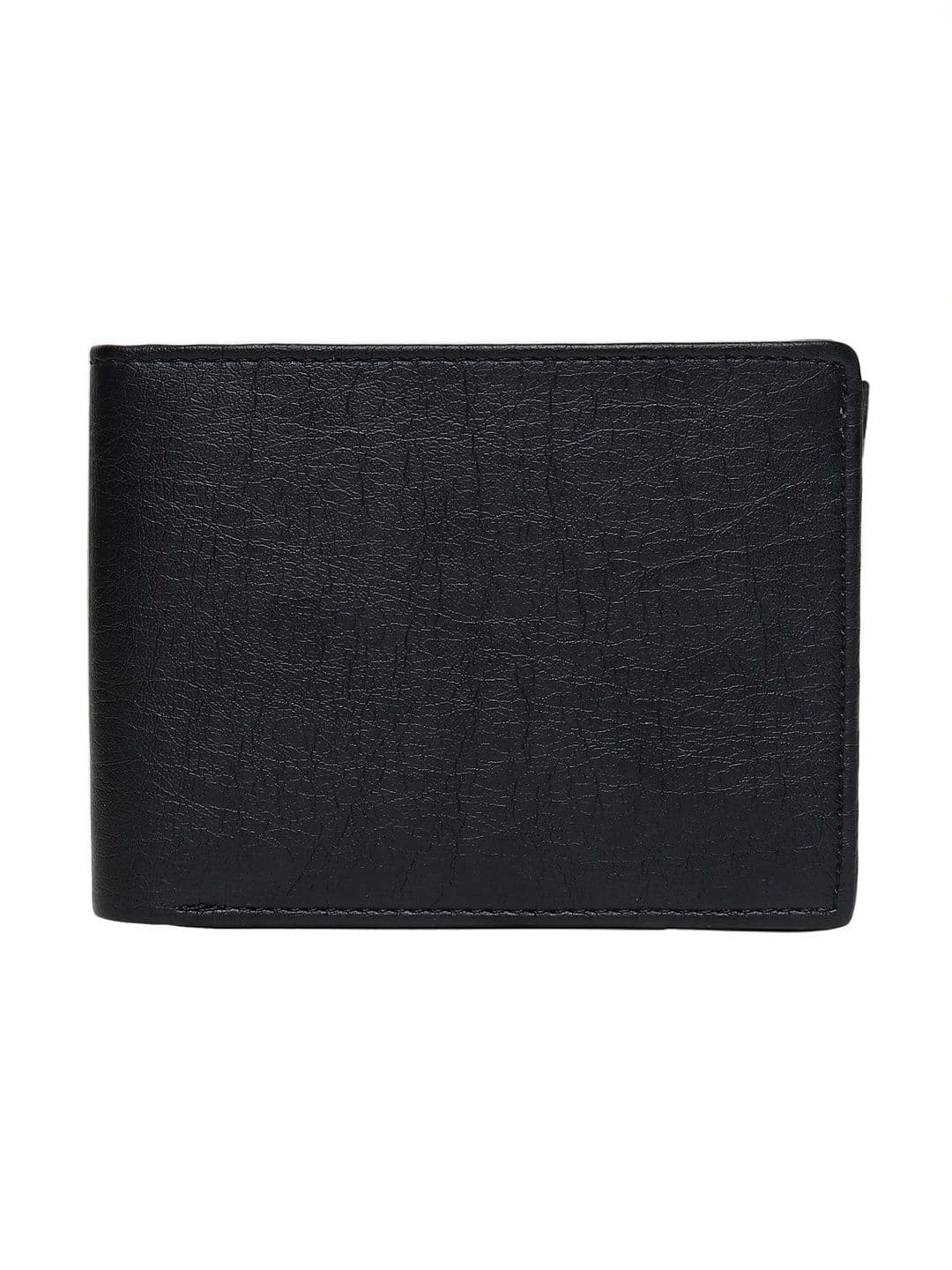 LAER Men Textured PU Two Fold Wallet - view 1