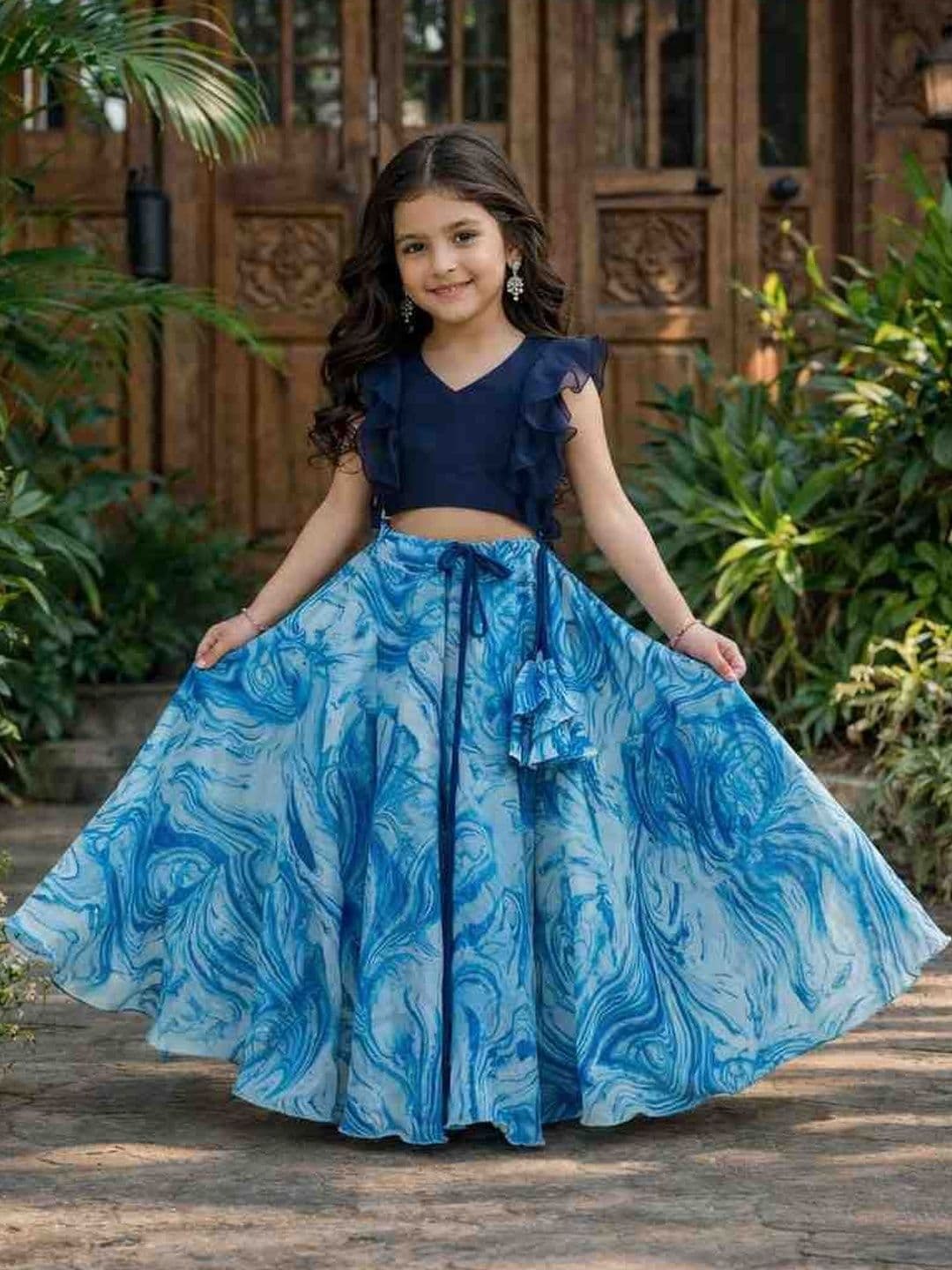 KALINI Girls Ready to Wear Lehenga & - view 1