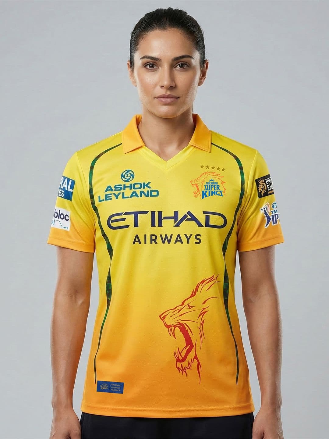 playR CSK 2026 Unisex 7D Replica Jersey - view 1