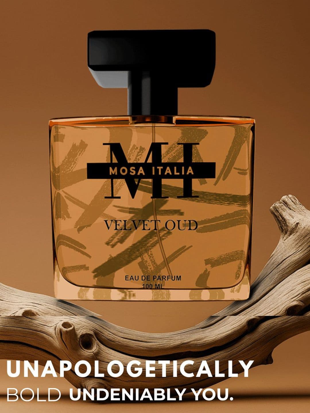 MOSA ITALIA Men Velvet Oud Long-Lasting Eau De Perfume - 100 ml