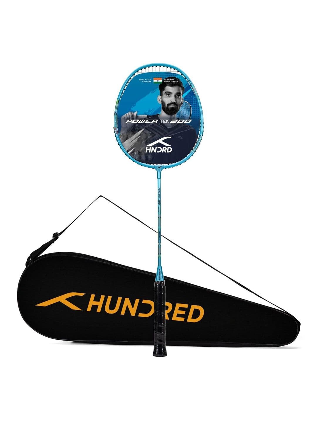 HUNDRED 200 Powertek Badminton Racket - view 1