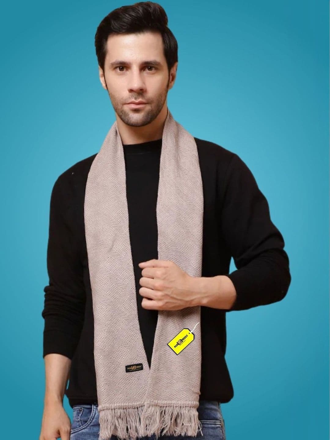 Pick Ur Needs Men Merino Wool Mufflers - view 1
