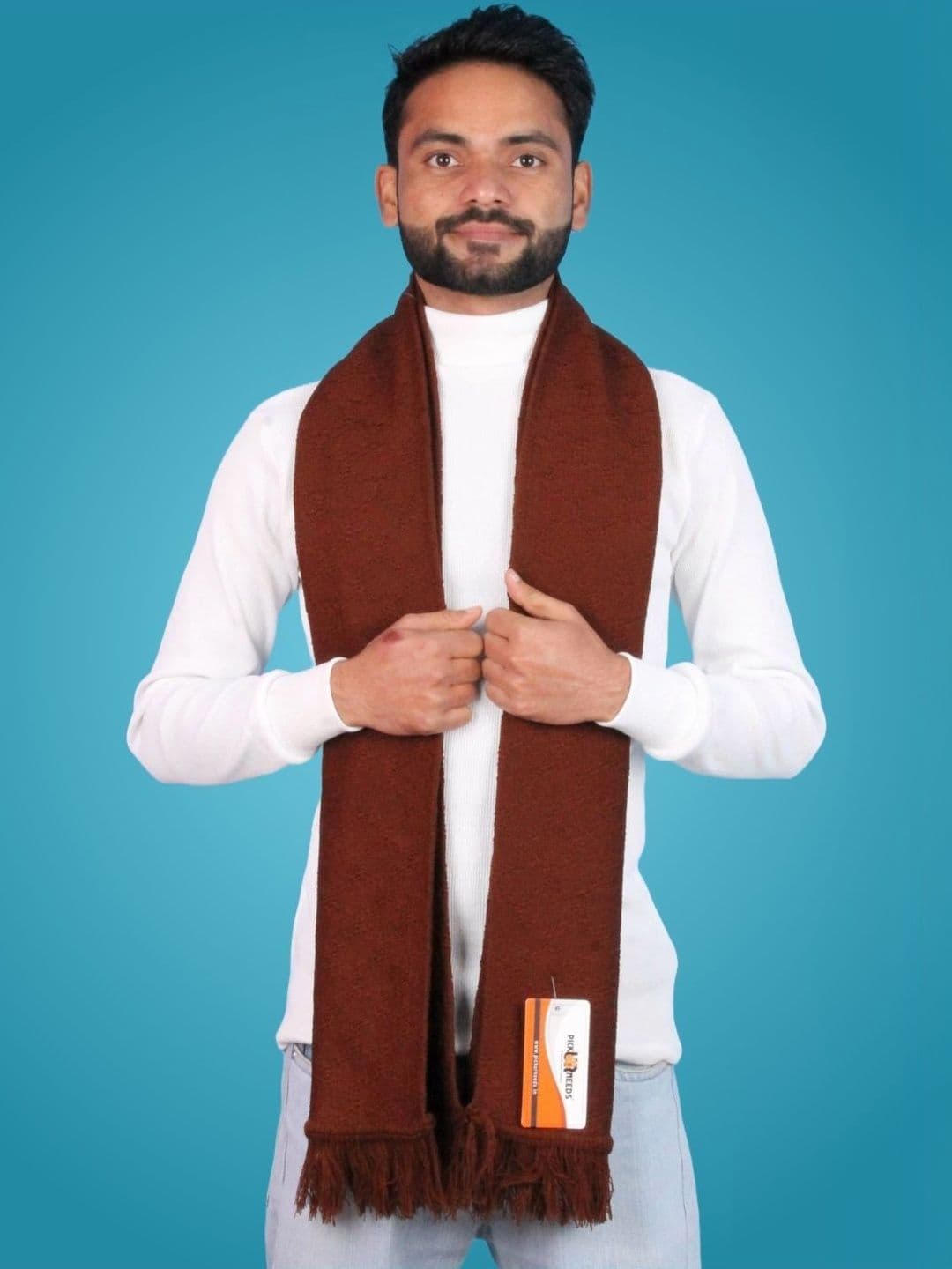 Pick Ur Needs Men Merino Wool Mufflers - view 1