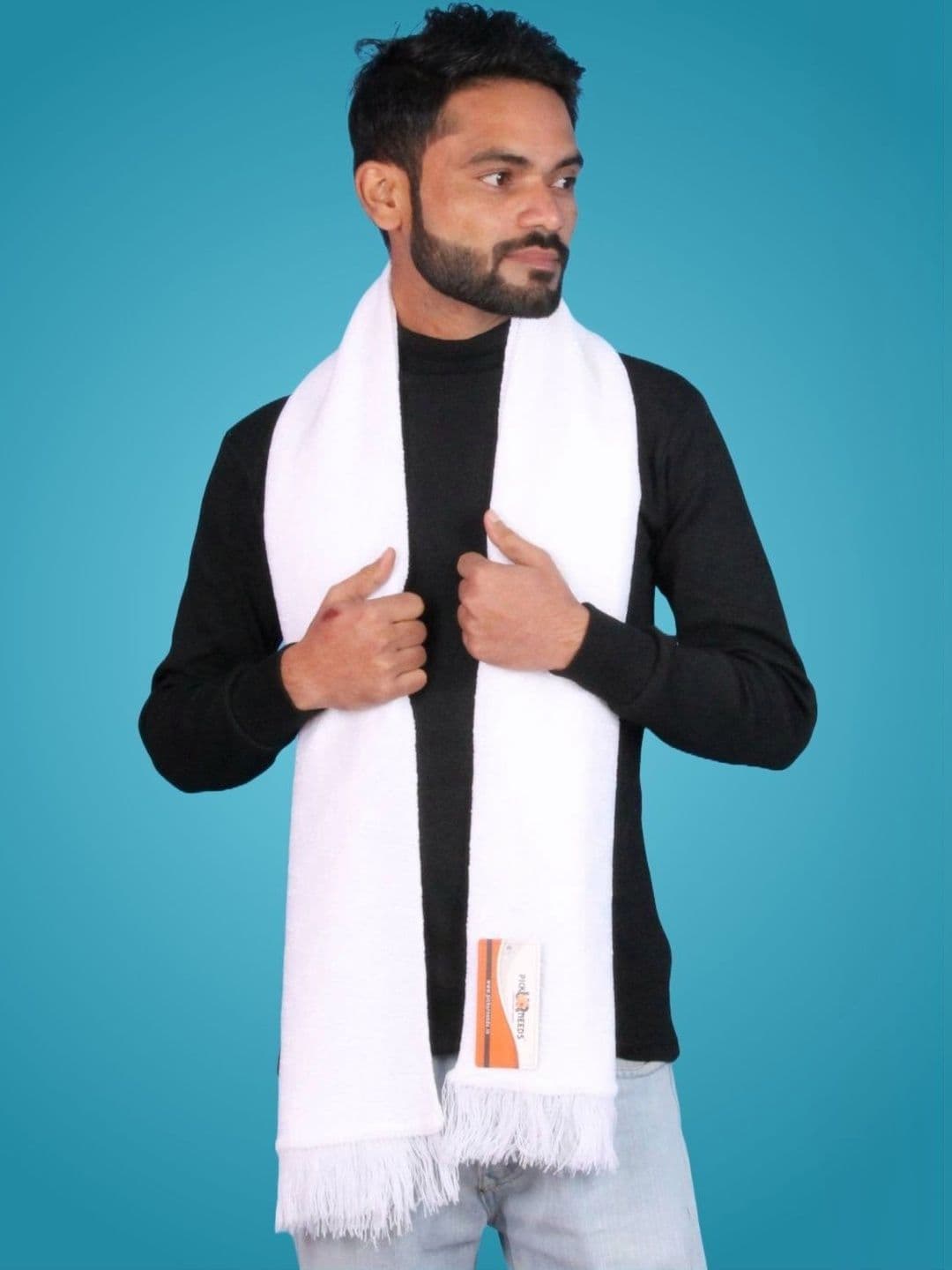 Pick Ur Needs Men Merino Wool Mufflers - view 1