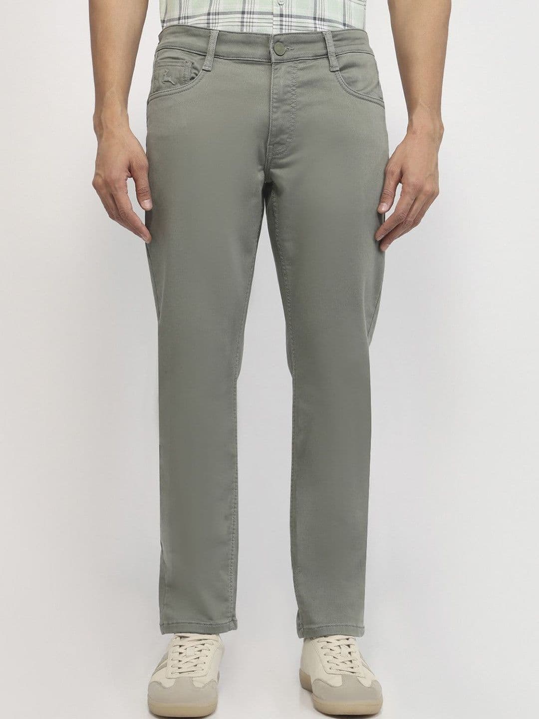 Parx Men Tapered Fit Low-Rise Stretchable Jeans - view 1